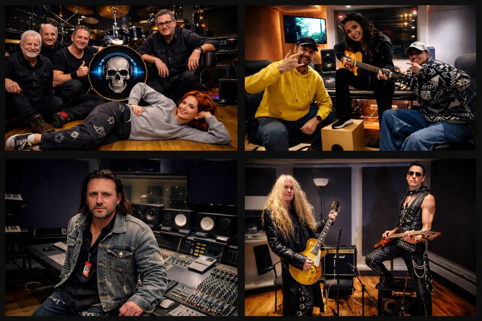 Artists and musicians working with Phantom Records